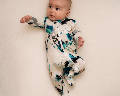 Rocky Mountains Footed Jammies