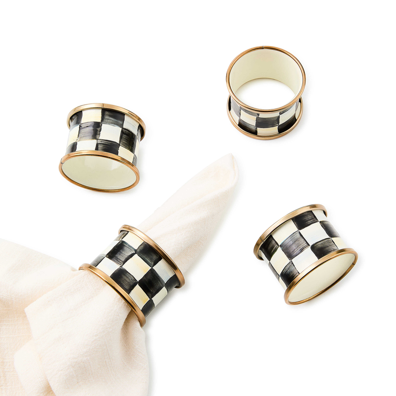 Napkin Rings, Set of 4