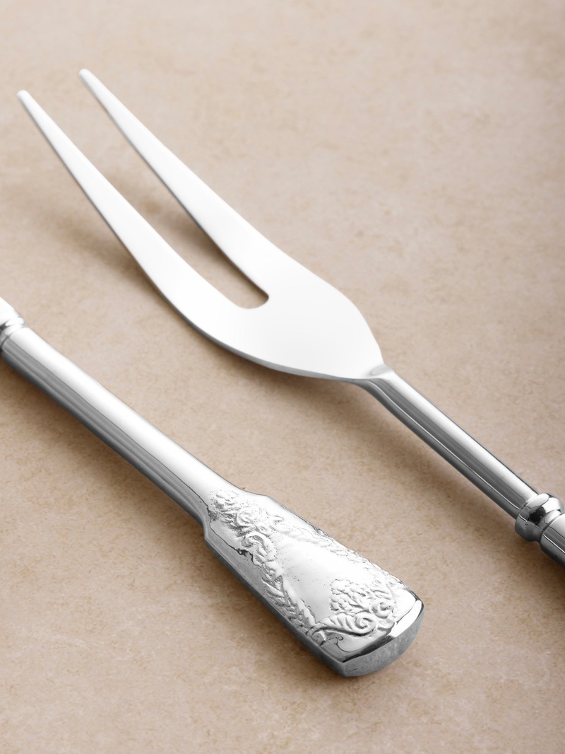 Bolivia Silver Carving Set