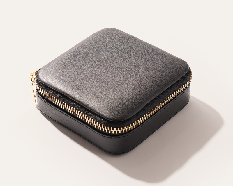 Leather Jewelry Travel Case