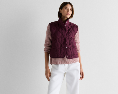 Featherless Quilted Puffer Vest