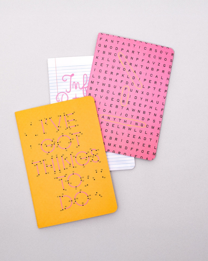 Rough Draft Notebook Set of 3