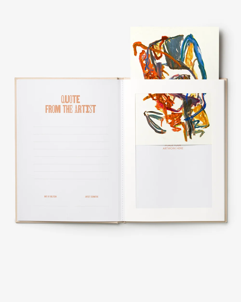 Children's Artwork Gallery Coffee Table Book