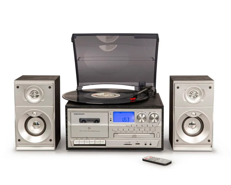 Eclipse 9-in-1 Record Player with Speakers Set