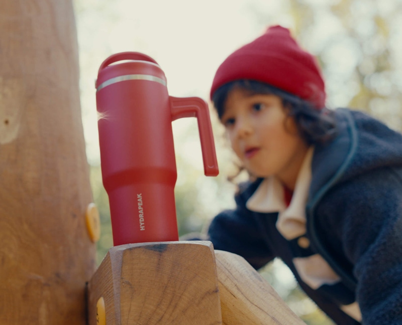 18oz Voyager Kid's with Handle and Straw Lid