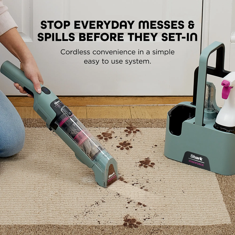 StainForce Cordless Portable Spot & Spill Cleaner