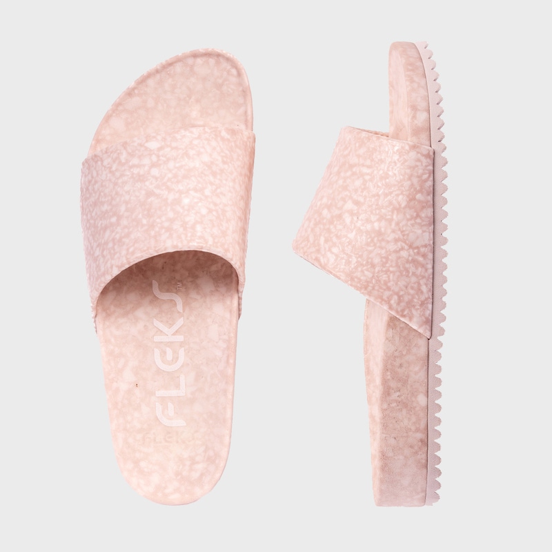 Unisex East Beach Slide, Rose