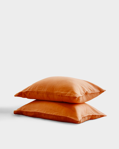 European Linen Pillowcase Set, Queen/Standard
