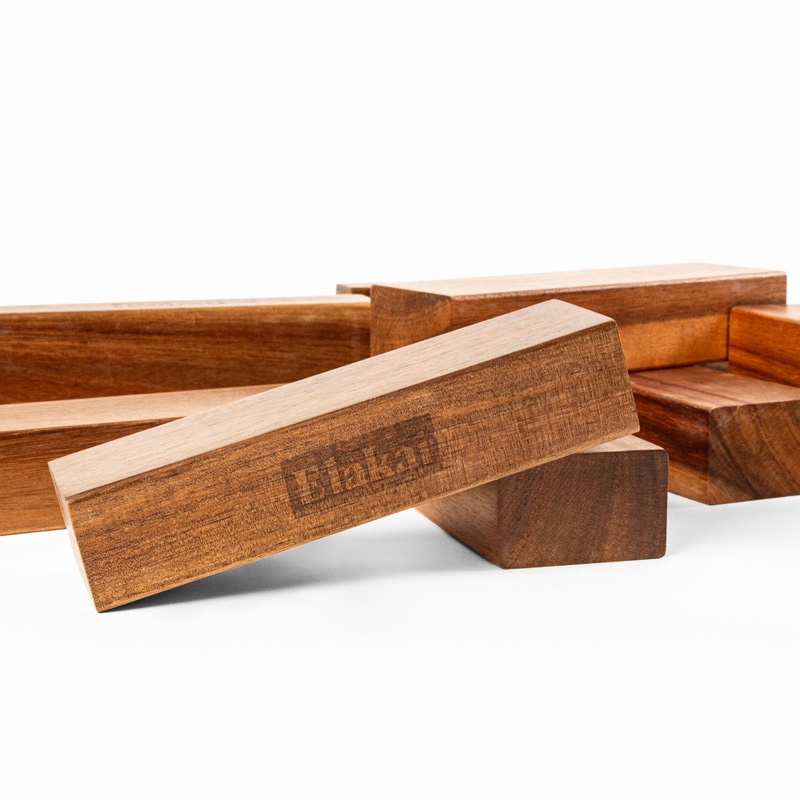 Acacia Woodlander Mini Mountain Blocks