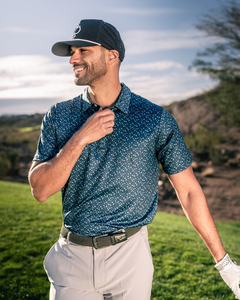 Manta Ray Men's Performance Golf Polo