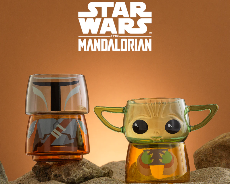 Star Wars™ Stackable Character Glasses, Set of 2