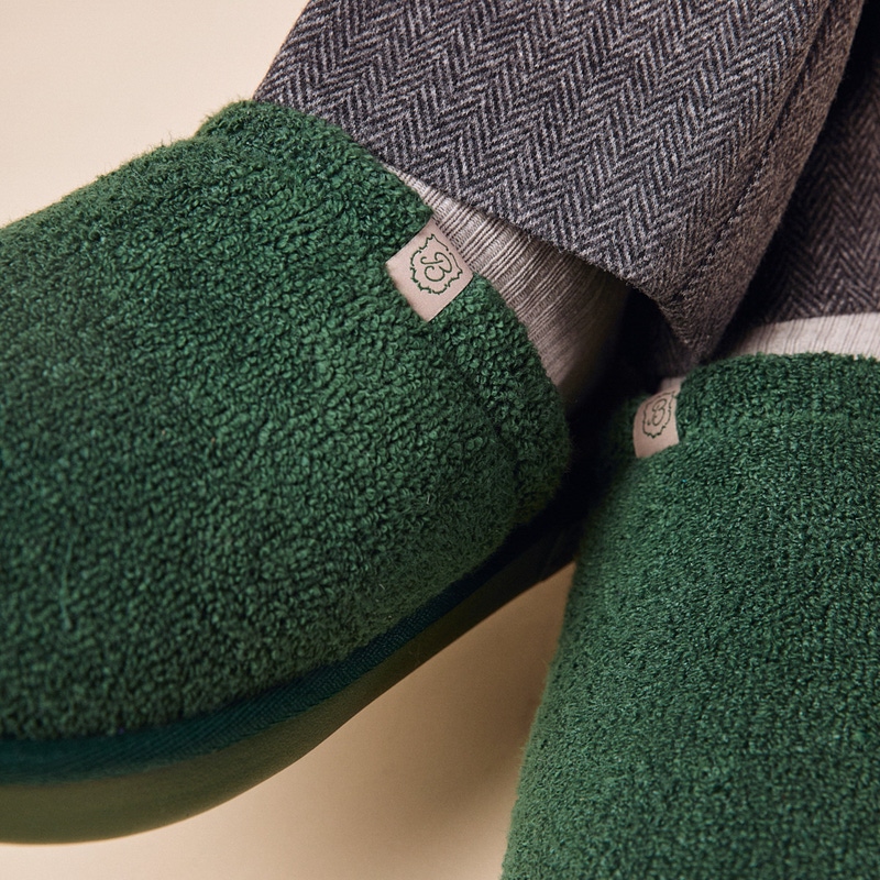 Essential Hotel Slipper, Emerald