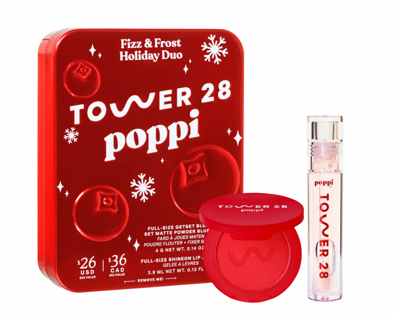 Tower 28 x Poppi Lip + Cheek Duo