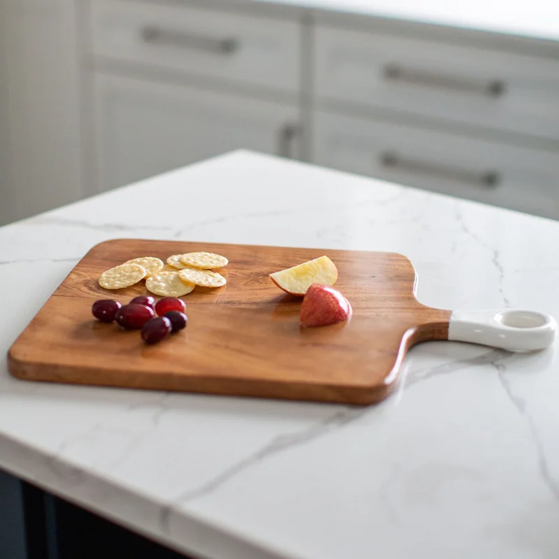 Acacia Wood Square Charcuterie Board