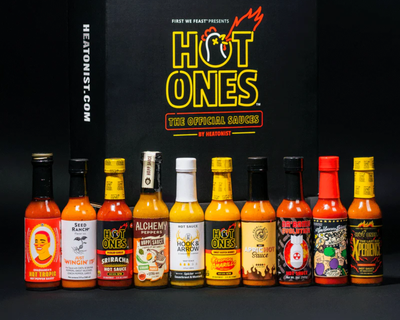 Hot Ones Hot Sauce 10 Pack