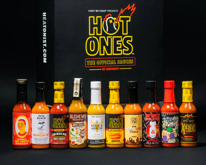 Hot Ones Hot Sauce 10 Pack