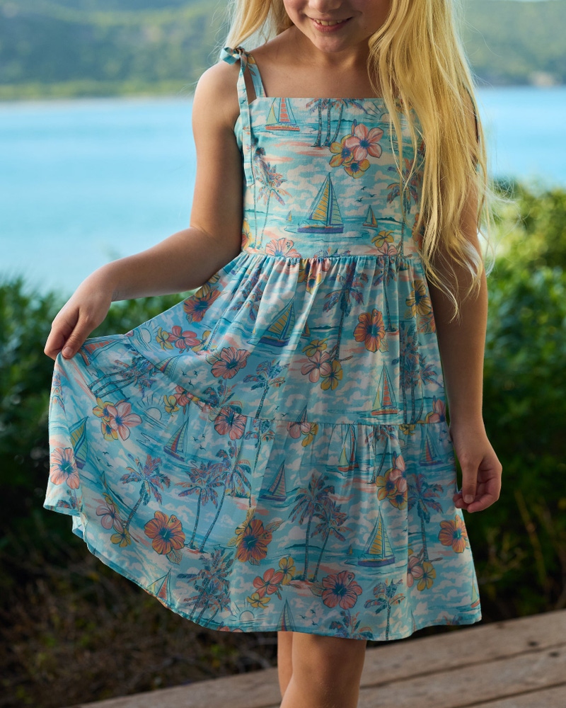 The BVIs Girls Resort Dress