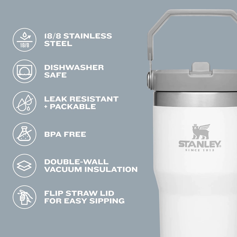 The IceFlow™ Flip Straw Tumbler 30oz