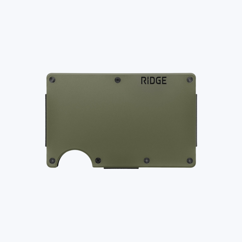 Branded Ridge Aluminum Wallet