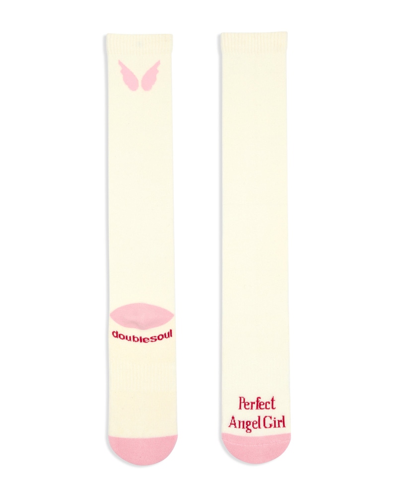 Chloe Cherry Ultra High Sock Single Pair