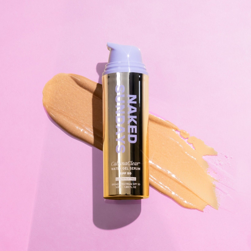 CabanaClear Water Gel Serum SPF50 in Illuminating