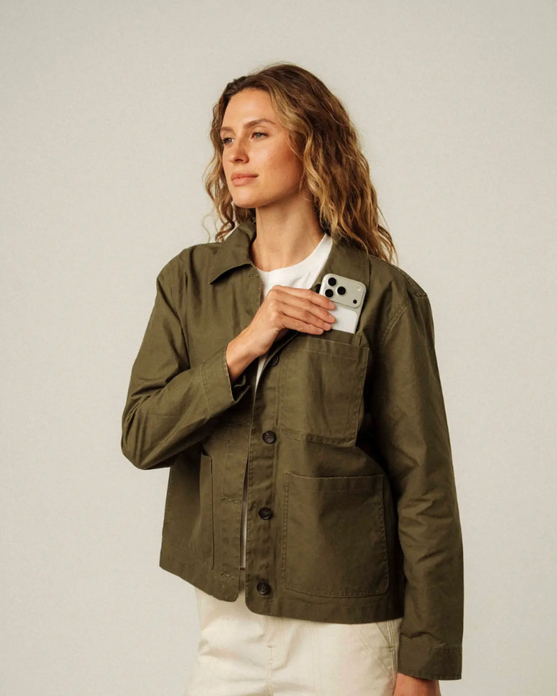 Women's Waxed Sport Coat