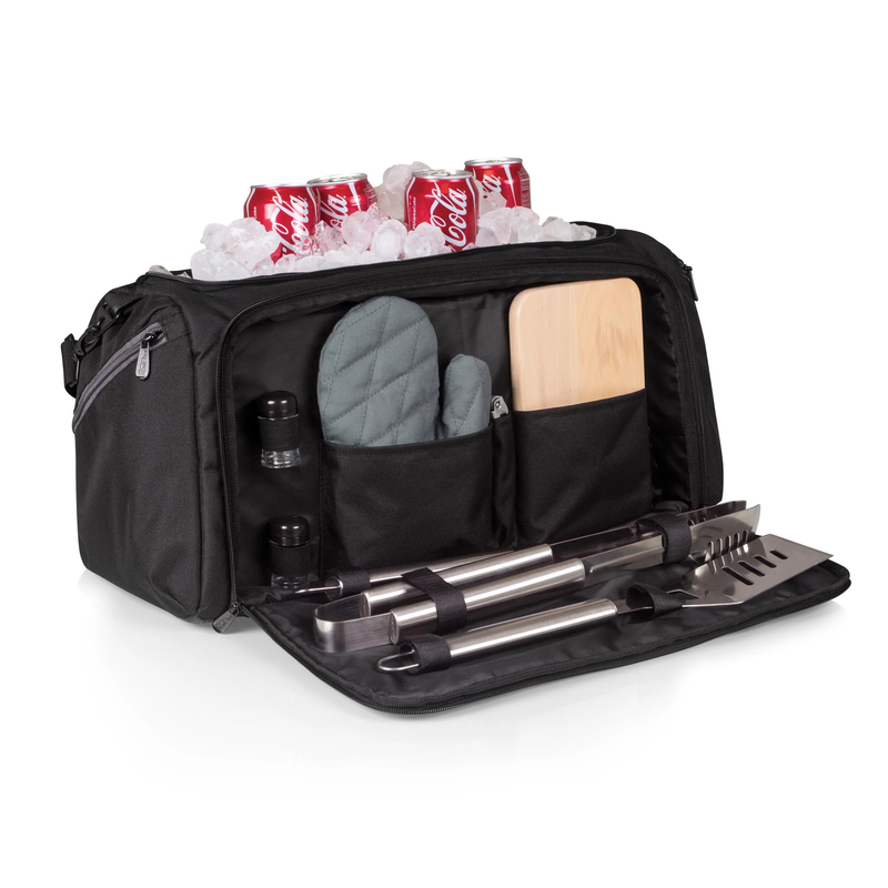 NCAA BBQ Kit Grill Set & Cooler