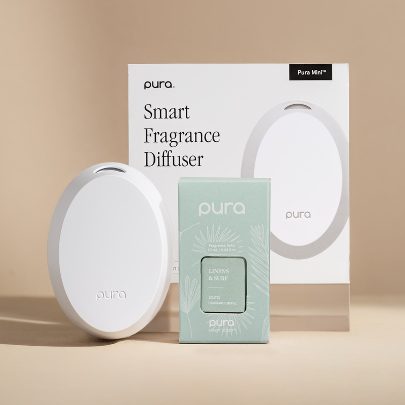 Pura Mini Smart Fragrance Diffuser and Fragrance Set