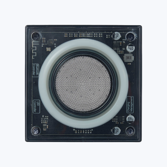 Branded Solekick Clear Bluetooth Speaker