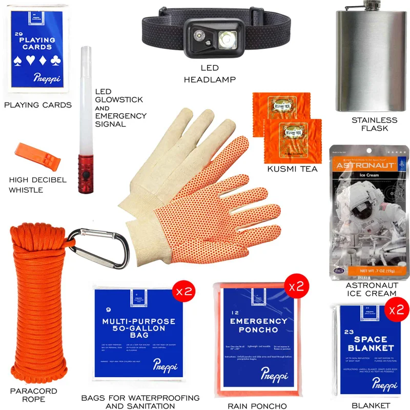 The Prepster, Two-Person 3-Day Emergency Bag