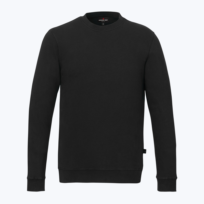 Branded Men's Everyday Lightweight French Terry Classic Crew Sweatshirt