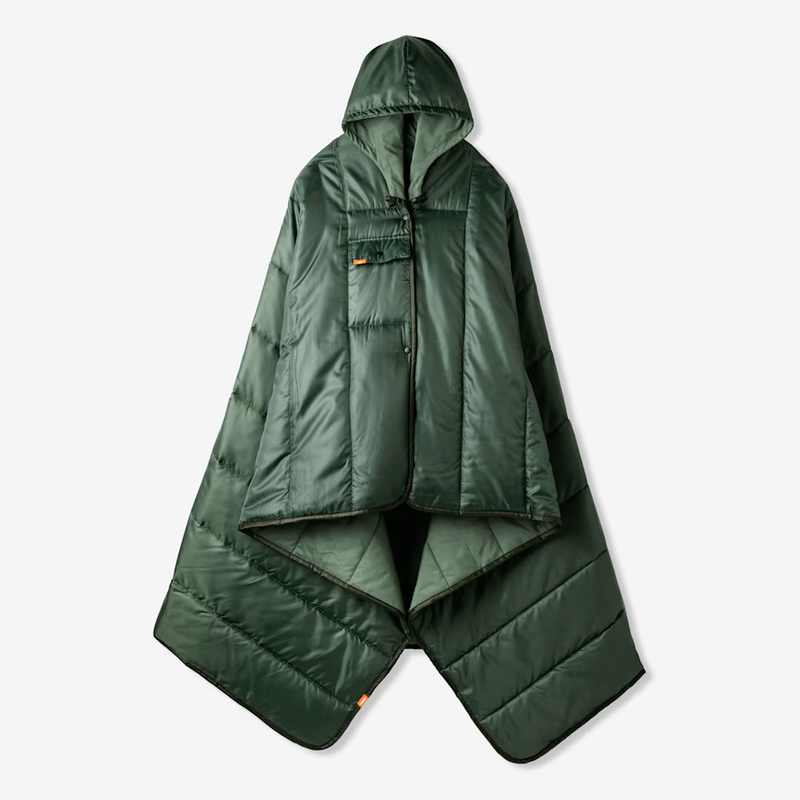 Puffy Blanket Poncho