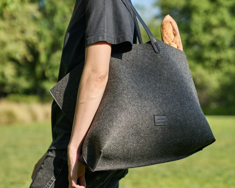 Hana Merino Wool Boat Bag