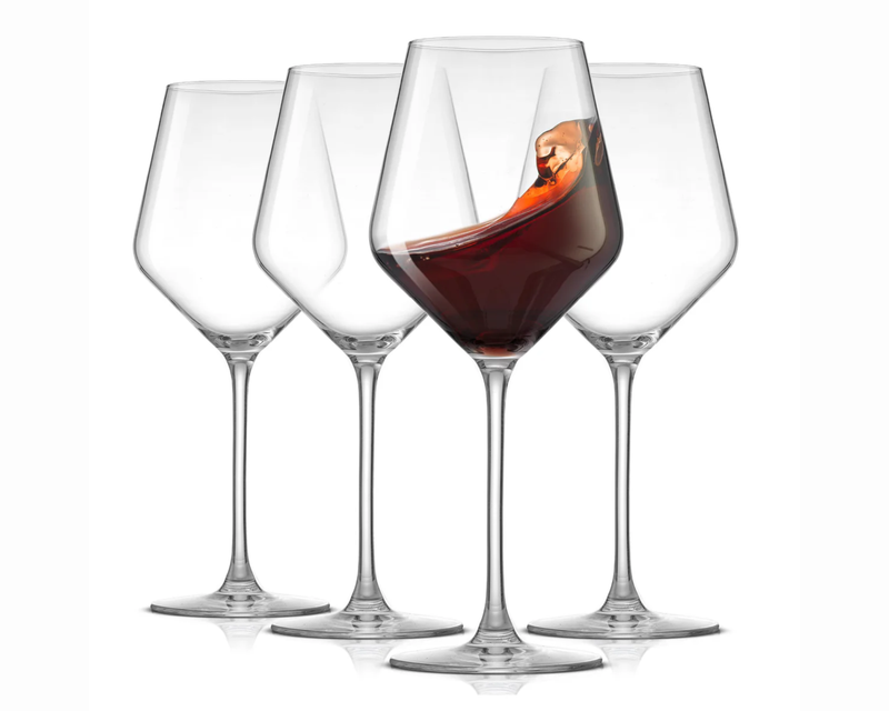 Layla Red Wine Glasses, Set of 4