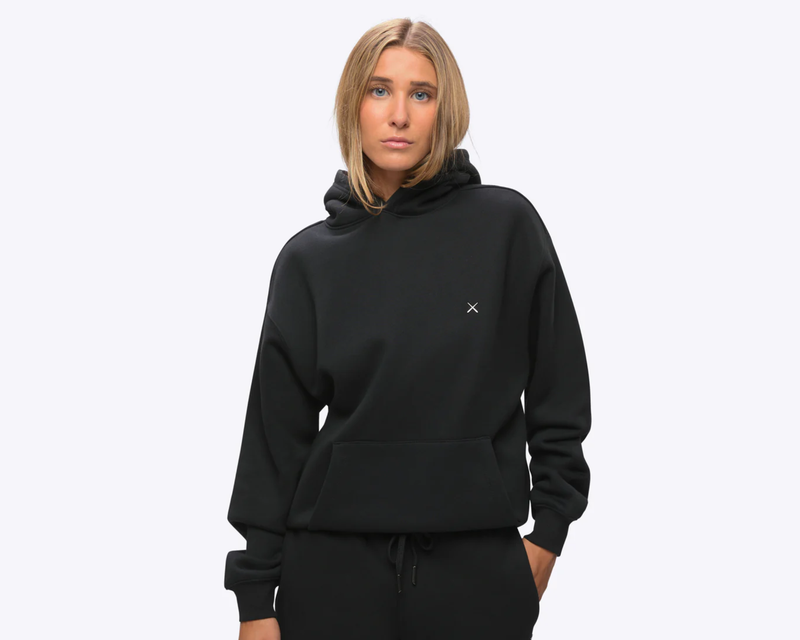Women's Divine Fleece Hoodie, Black