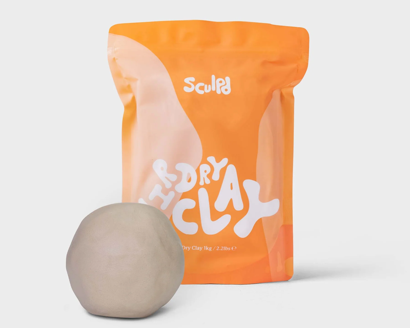 1kg Air Dry Clay Bag
