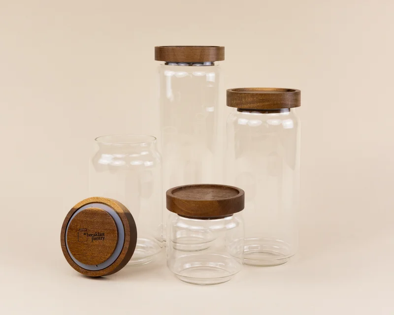 The Core Four Glass Canister Set