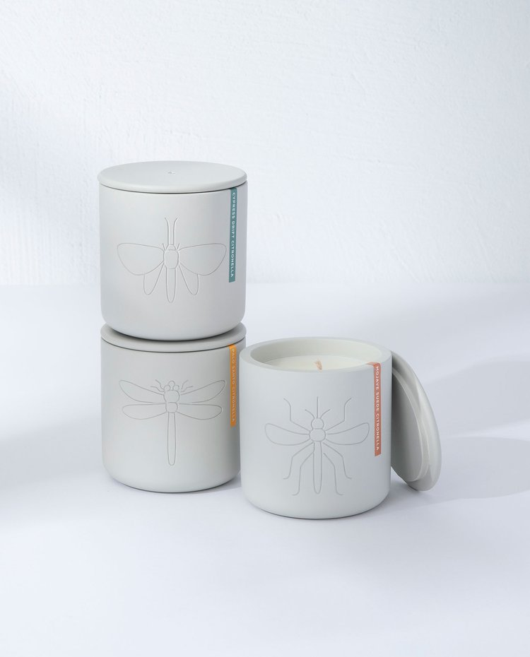 Modern Citronella Candle