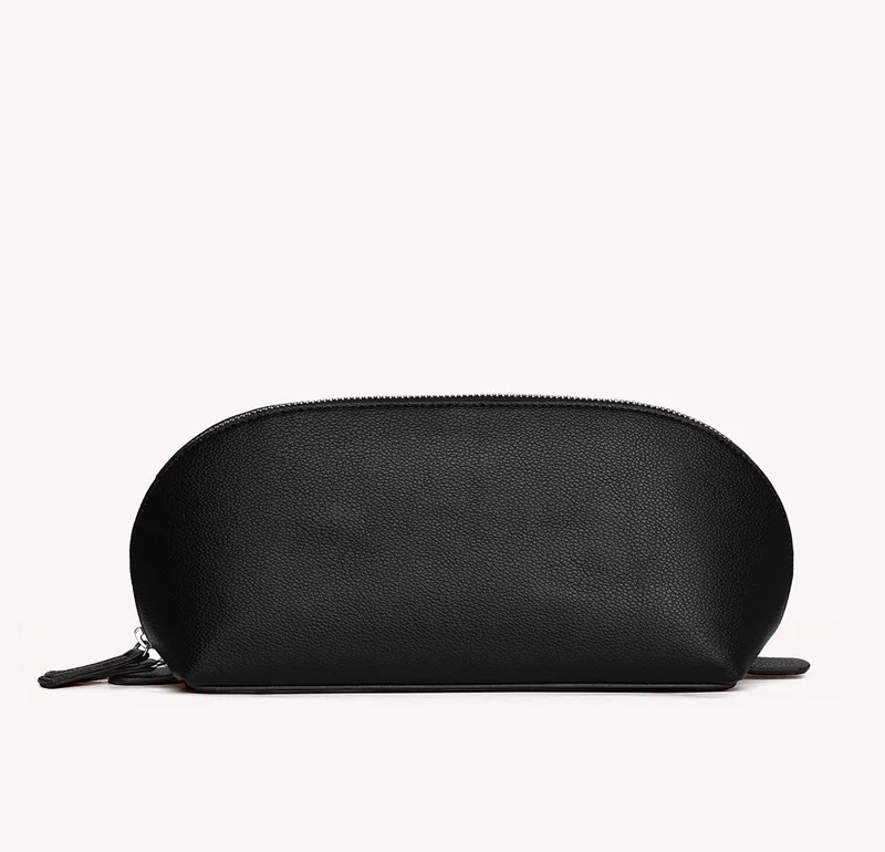 Vegan Leather Small Domed Pouch
