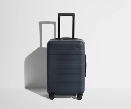 Branded Hard Shell Carry-On Suitcase