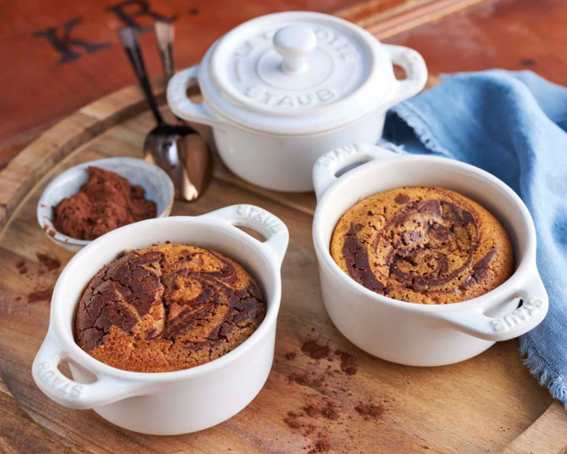 Ceramic 3-Piece Mini Cocotte Set