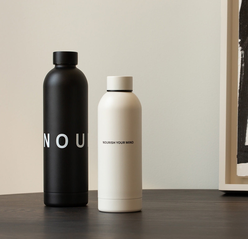 Nourish Your Mind Stainless Steel Bottle