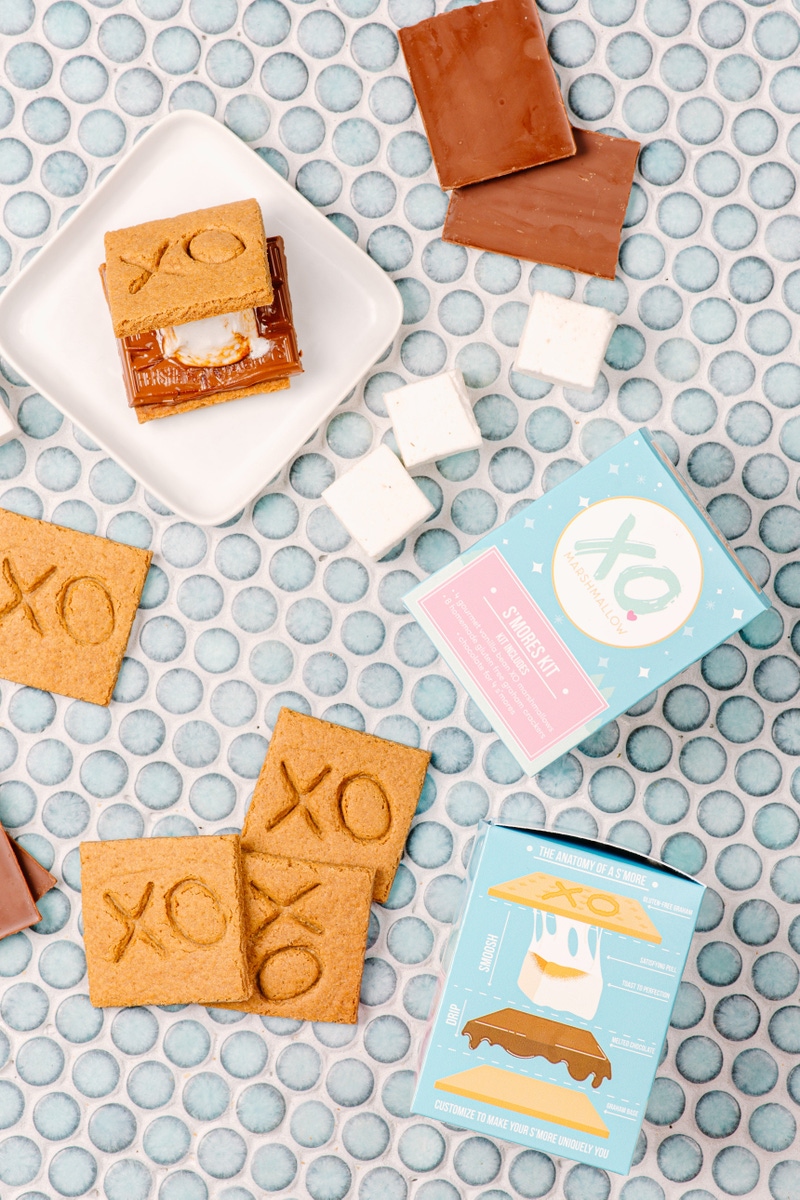 Gourmet S'Mores Kit with Roasting Sticks and Food-Grade Fuel