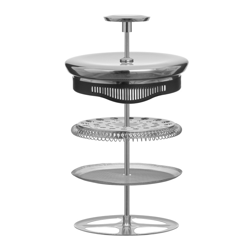 Fluted Glass French Press