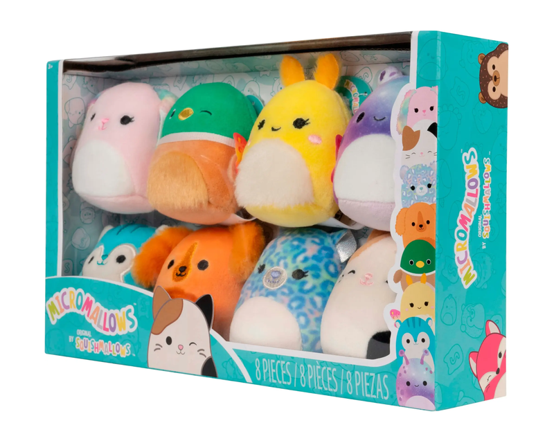 Original Micromallows 8-Pack Mini Plush Set