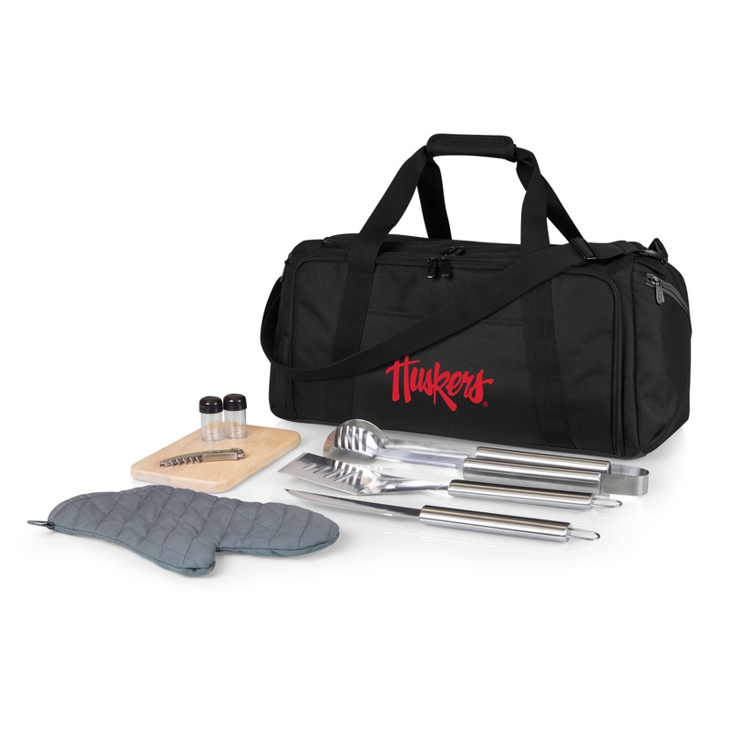 NCAA BBQ Kit Grill Set & Cooler