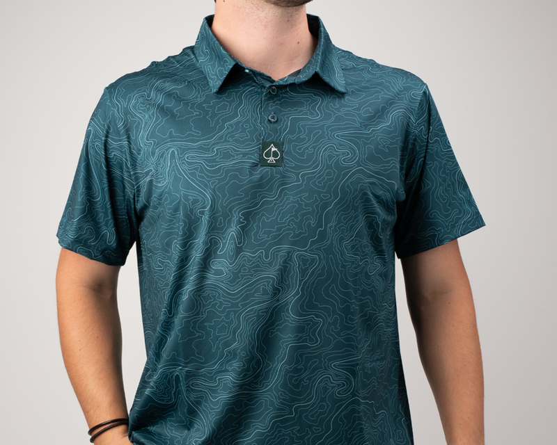 Terrain Men's Performance Golf Polo