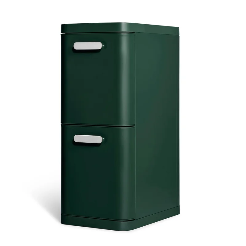 45L 2-Drawer Recycling Bin