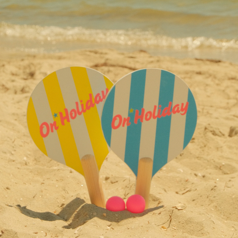 Cabana Stripe Beach Paddle Set