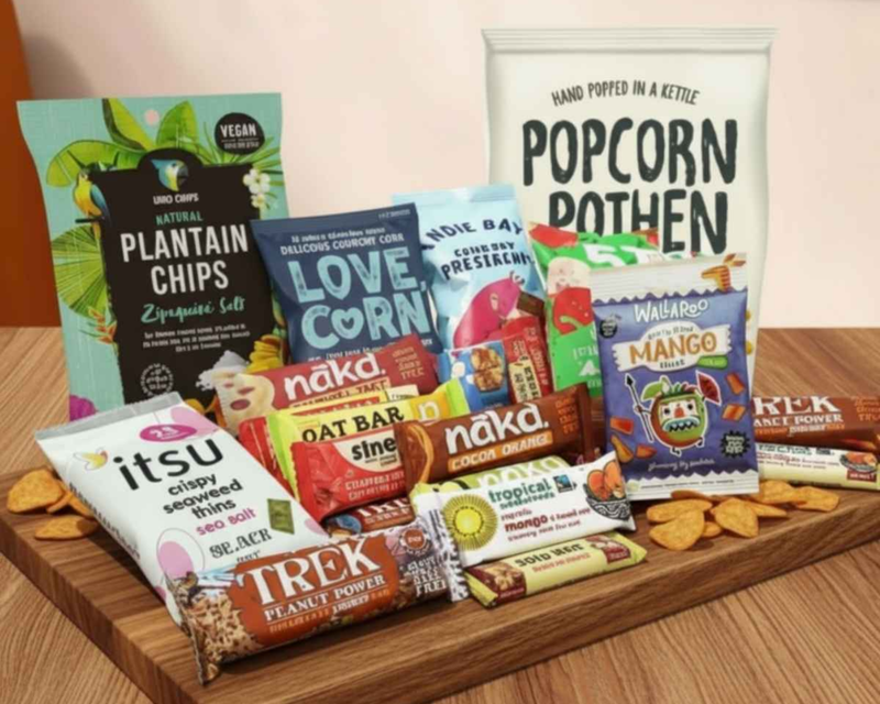 Vegan and Gluten Free Sustain Snack Gift Box